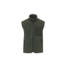 Bodywarmer Sherpa Écoresponsable Vert Forest Khaki Native Spirit