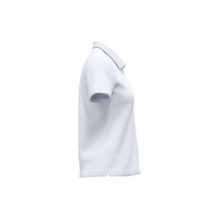 Polo col en V Coton Supima® Femme Blanc – Kariban Premium – vue 3