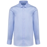 Chemise Oxford Pinpoint Manches Longues Bleu – Kariban Premium