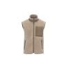 Bodywarmer Sherpa Écoresponsable Beige Unisexe Native Spirit