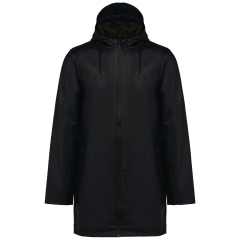 Veste de pluie unisexe Noire – Kariban Premium