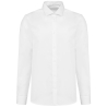 Chemise Oxford Pinpoint Blanc Manches Longues Kariban Premium
