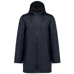 Veste de pluie imperméable unisexe Marine – Kariban Premium