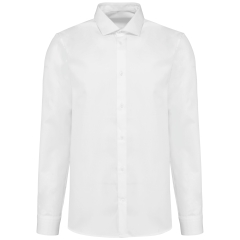 Chemise Twill Manches Longues Homme Blanc – Kariban Premium