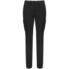 Pantalon cargo délavé écoresponsable femme Noir – Native Spirit