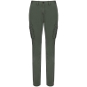Pantalon cargo écoresponsable délavé femme Vert Kaki – Native Spirit