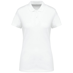 Polo Supima® manches courtes femme Blanc – Kariban Premium