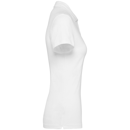 Polo Supima® manches courtes femme Blanc – Kariban Premium – vue 3