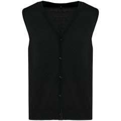 Gilet col V Supima® homme Noir – Kariban Premium