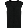 Gilet col V Supima® homme Noir – Kariban Premium