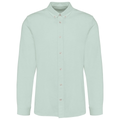 Chemise Oxford manches longues homme Vert | Kariban Premium