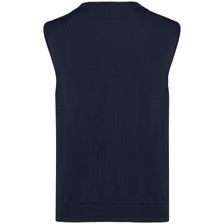 Gilet col V Supima® homme Marine – Kariban Premium – vue 2