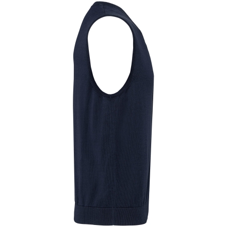 Gilet col V Supima® homme Marine – Kariban Premium – vue 3