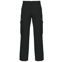 Pantalon multipoches homme workwear noir Kariban
