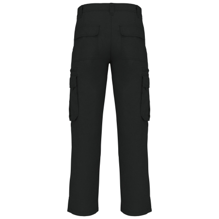 Pantalon multipoches homme workwear noir Kariban – vue 2