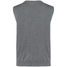 Gilet col V Supima® Homme Gris Chiné – Kariban Premium – vue 2
