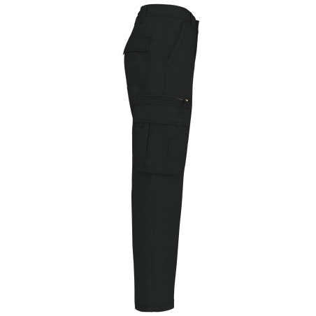 Pantalon multipoches homme workwear noir Kariban – vue 3