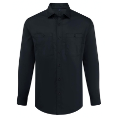 Chemise de service unisexe Noire – Premier (Stay Black)