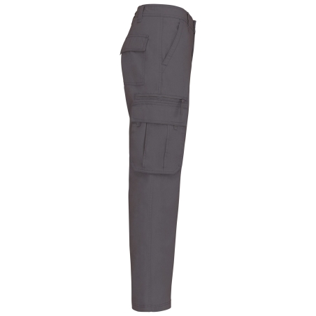 Pantalon multipoches de travail homme Gris – Kariban – vue 3
