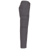 Pantalon multipoches de travail homme Gris – Kariban – vue 3