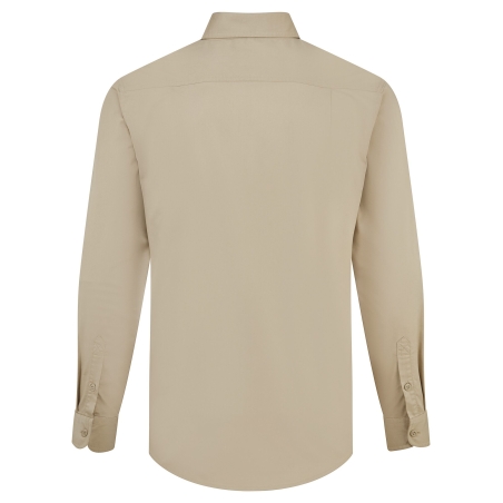 Chemise de service unisexe vert kaki Premier – Personnalisable – vue 2
