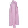 Chemise Oxford Manches Longues Homme Rose – Kariban Premium – vue 3