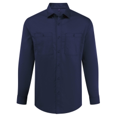 Chemise de service unisexe Marine Premier – Coupe Oversize