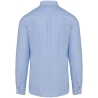 Chemise Oxford Manches Longues Homme Ciel – Kariban Premium – vue 2