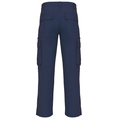 Pantalon multipoches de travail homme Marine – Kariban – vue 2