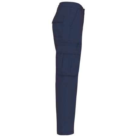 Pantalon multipoches de travail homme Marine – Kariban – vue 3