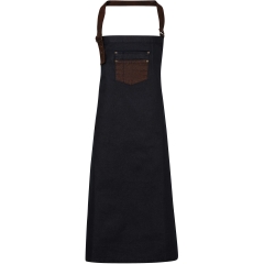 Tablier à bavette Division Bleu Indigo Premium – Premier