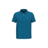 Polo écoresponsable maille piquée Bleu Sapphire Native Spirit
