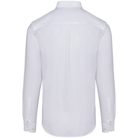 Chemise Oxford manches longues homme Blanc – Kariban Premium – vue 2
