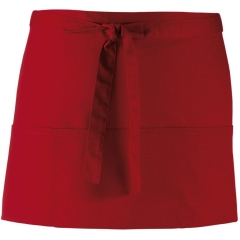 Tablier court bordeaux 3 poches Colours – Premier