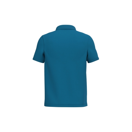 Polo écoresponsable maille piquée Bleu Sapphire Native Spirit – vue 2