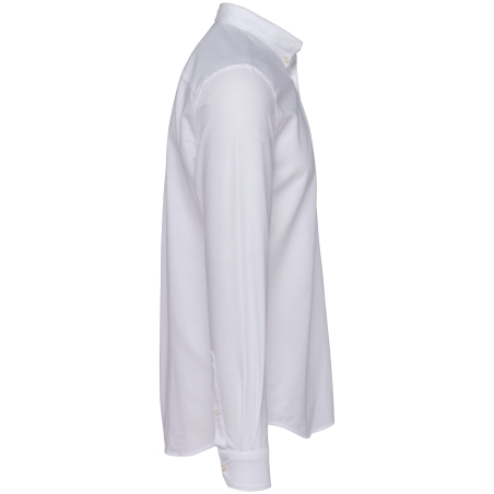 Chemise Oxford manches longues homme Blanc – Kariban Premium – vue 3