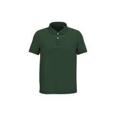 Polo écoresponsable maille piquée Vert Forest Green Native Spirit