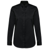 Chemise Twill Manches Longues Femme Kariban Premium Noir