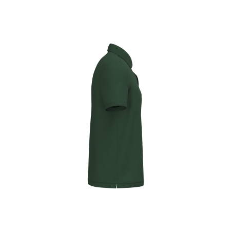 Polo écoresponsable maille piquée Vert Forest Green Native Spirit – vue 3