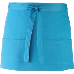 Tablier court turquoise 3 poches Premier – Colours Collection