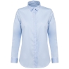 Chemise Twill Manches Longues Femme Bleu – Kariban Premium