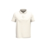 Polo écoresponsable maille piquée Blanc Ivory Native Spirit