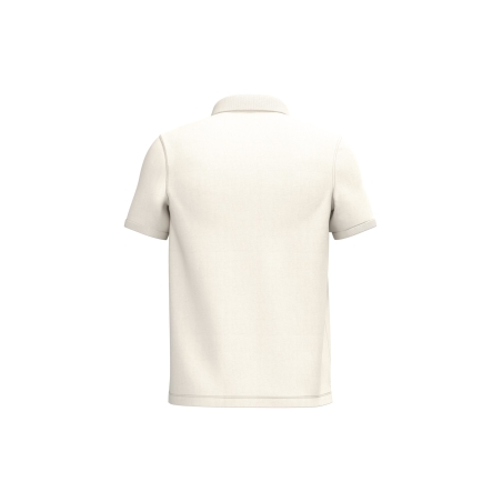 Polo écoresponsable maille piquée Blanc Ivory Native Spirit – vue 2