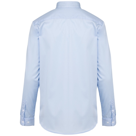 Chemise Twill Manches Longues Femme Bleu – Kariban Premium – vue 2