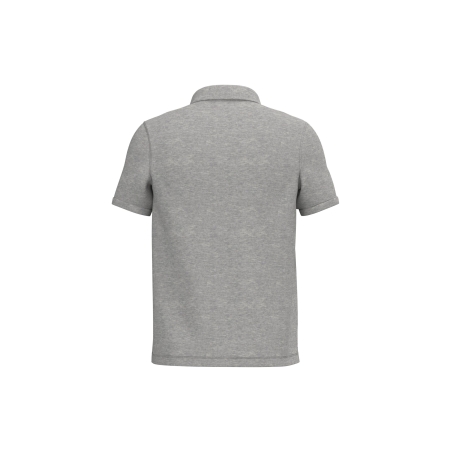 Polo écoresponsable maille piquée Native Spirit Gris Chiné – vue 2