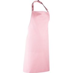 Tablier à bavette rose "Colours" Premier – Personnalisé en France