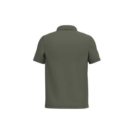 Polo écoresponsable maille piquée homme Native Spirit Vert Khaki – vue 2