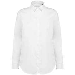 Chemise Twill Manches Longues Femme Blanc – Kariban Premium