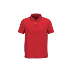 Polo écoresponsable maille piquée Rouge Poppy Red Native Spirit