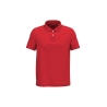 Polo écoresponsable maille piquée Rouge Poppy Red Native Spirit